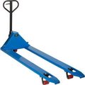 Global Equipment Premium Extra-Long Fork Pallet Jack Truck 27 x 78 Forks 4400 Lb. Capacity HP20L-78